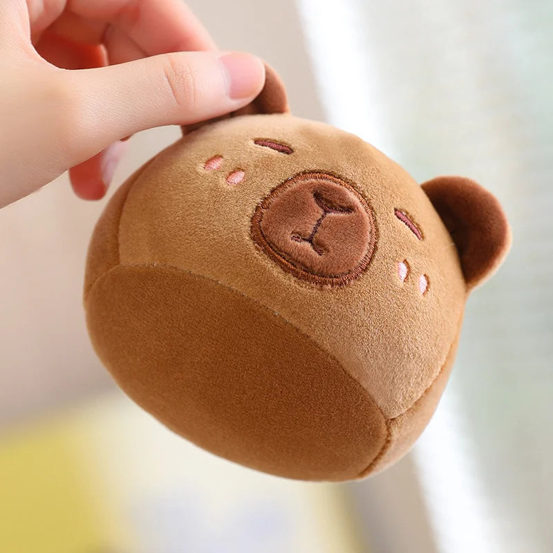 6Pcs Inside Cute capybara Plush Toys Accompany Toy Stuffed Animals Doll Toy Sleep Pillow Children Birthday Gift Home Decor
