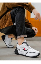 Men's Breathable Colorblock Low-Top Sneakers