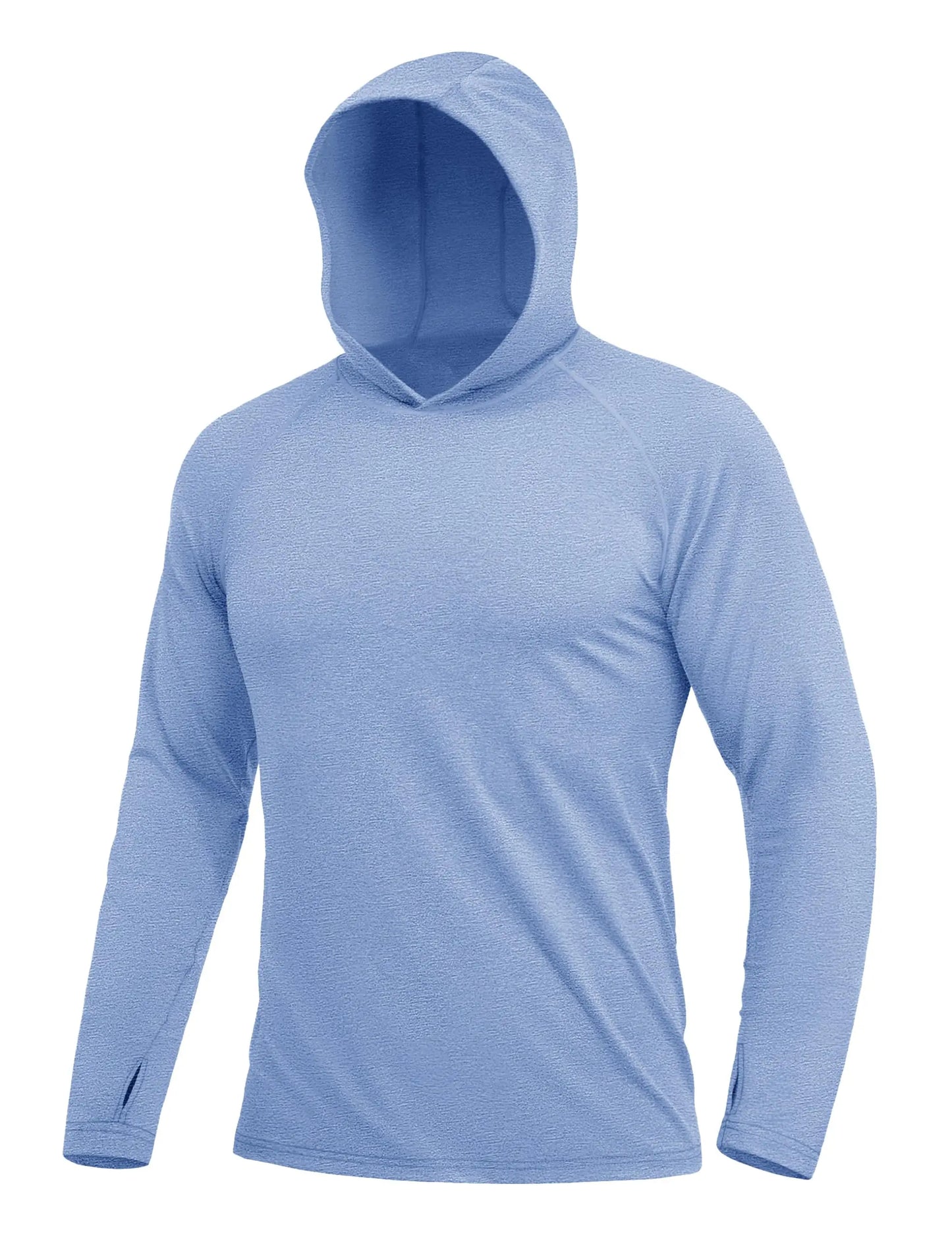 Men's UPF 50+ Sun Hoodie — Long Sleeve Quick-Dry Rash Guard