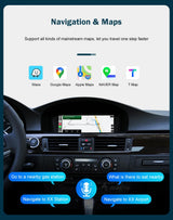 8.8'' Wireless CarPlay & Android Auto for BMW 3/5 Series – CCC & CIC Multimedia Screen
