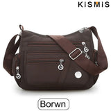 Fashion Women Waterproof Crossbody Bag Casual Single Shoulder Handbag Messenger Bag Oxford Material