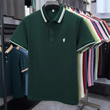 Men's Premium Cotton Polo Shirt | Embroidered Classic Fit