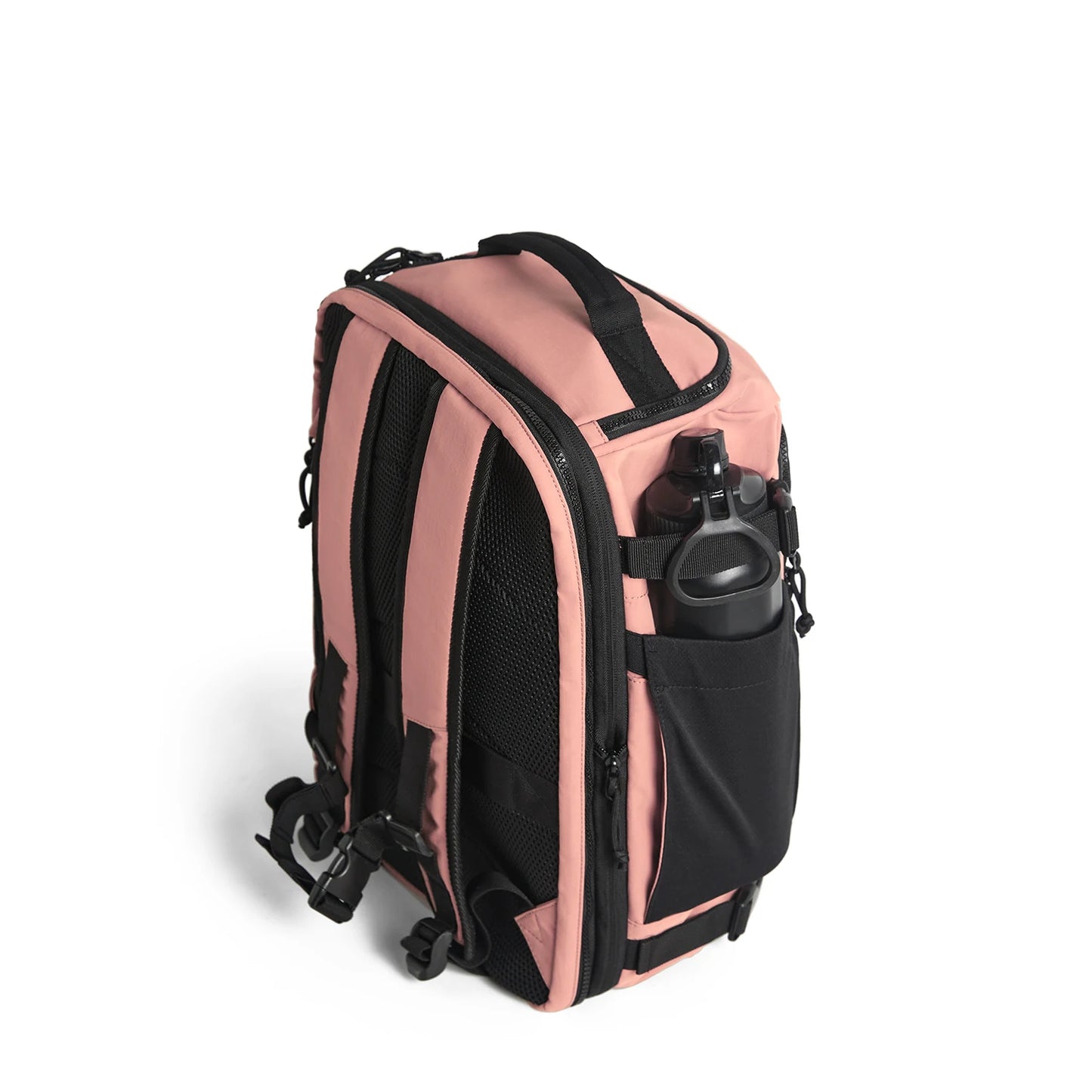 BAGSMART Men Women Travel Backpack with Shoe Compartment Airplane Compression Backpack Waterproof Anti‑theft Cabin Bag