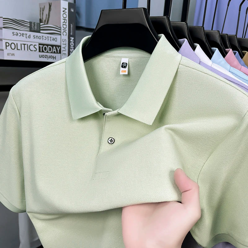 Men's Premium Cotton Polo Shirt | Smart Casual