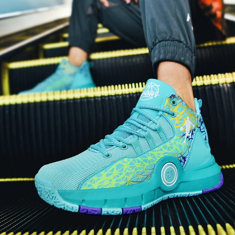 Pro Performance High-Top Basketball Sneakers