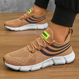 Men's Breathable Mesh Lace-Up Sneakers