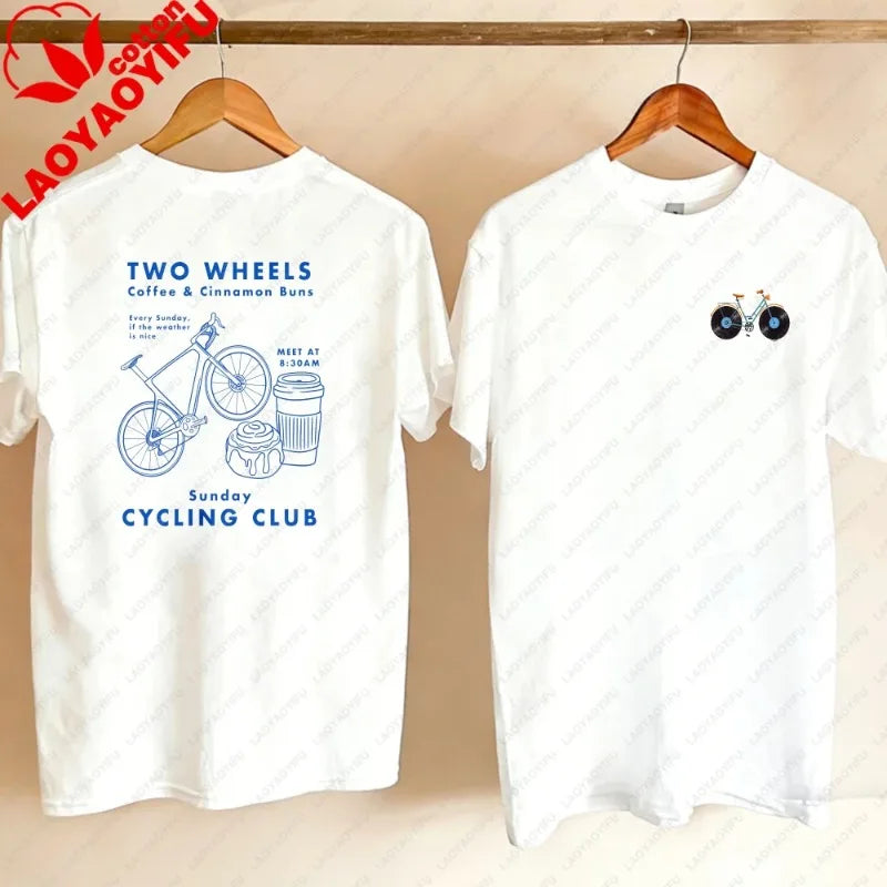 Sunday Cycling Club Cotton Graphic T-Shirt