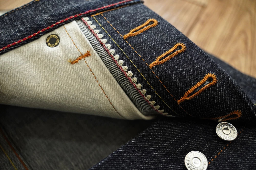 Sauce Origin 1A915-AG Men's Selvedge Denim Jeans | 15 oz Taper Fit