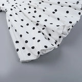 Polka Dot Halter Mini Dress