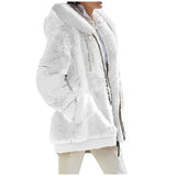 Women’s Casual Autumn & Winter Hooded Fleece Jacket
