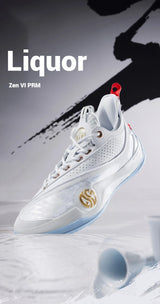 361 Degrees ZEN VI PRM Men's Basketball Sports Shoes Middle-Top Combat Wear-Resistant Non-Slip Support Sneakers Male 672431102