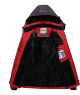 Men's Fleece-Lined Winter Parka | Waterproof Outdoor Jacket
