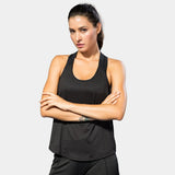 Open-Back Activewear Workout Tank