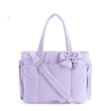 Women's Large Capacity Multi-Pocket Tote Shoulder Bag