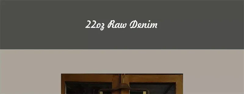 BOB DONG 22oz Heavyweight Selvage Denim Jeans Rigid Straight Fit Pants Lot N235