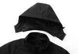 Men’s Hooded Rain Jacket with Detachable Hood