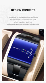 POEDAGAR Top Unique Men Clock Waterproof Fashion Casual Man Wristwatch Stainless Steel Original Sport Quartz Men's Watches Reloj