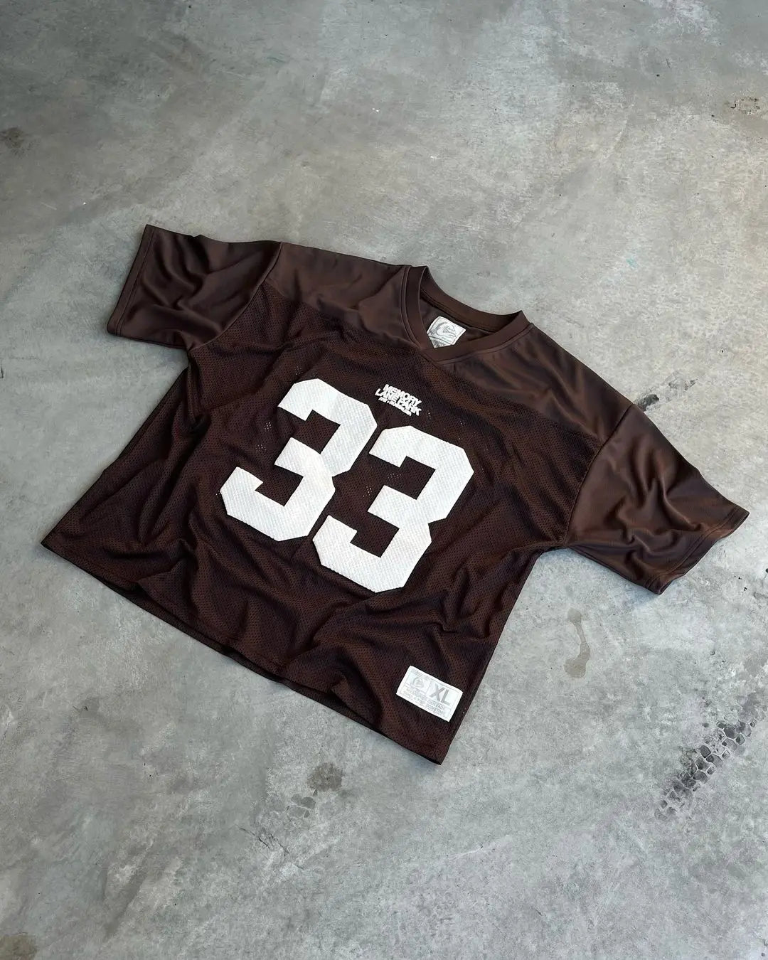 Y2K Retro Oversized Mesh Jersey