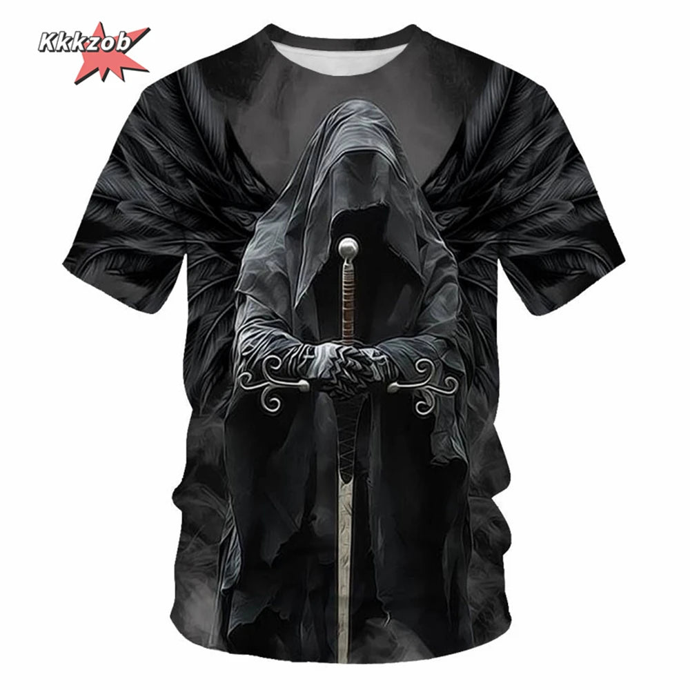 Men's Skull Beer Graphic T-Shirt