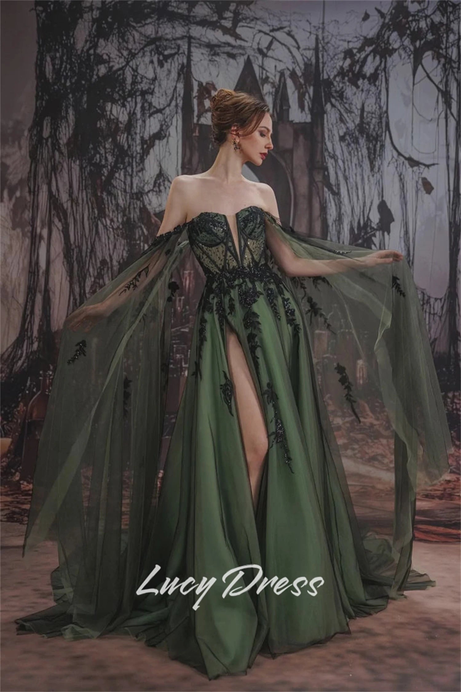Sweetheart A-Line Tulle Gown | Prom & Bridal