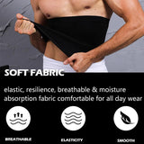 Mens Tummy Control Shapewear Compression Waist Cincher Slimming Body Shaper Belly Fat Girdle Stomach Band Back Support Belt