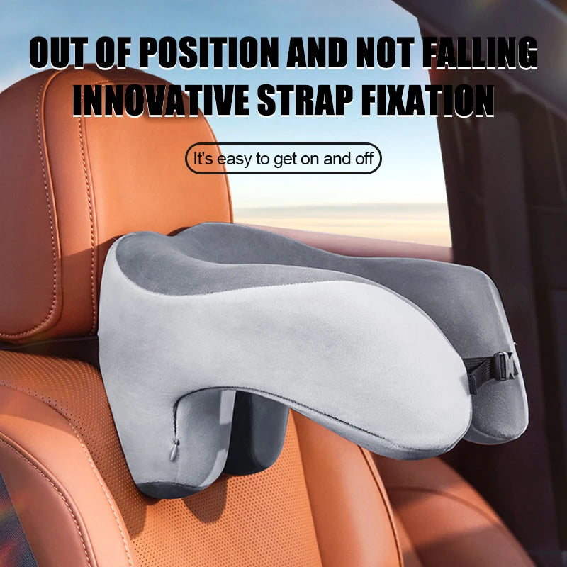 Memory Foam Travel Neck Pillow – Soft U-Shape Support
