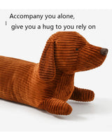 Dachshund Dog Plush Hug Pillow Soft Durable Stuffed Throw Cushion Animals Pillow for Sofa Home Decoration Gifts for Kids(47in)