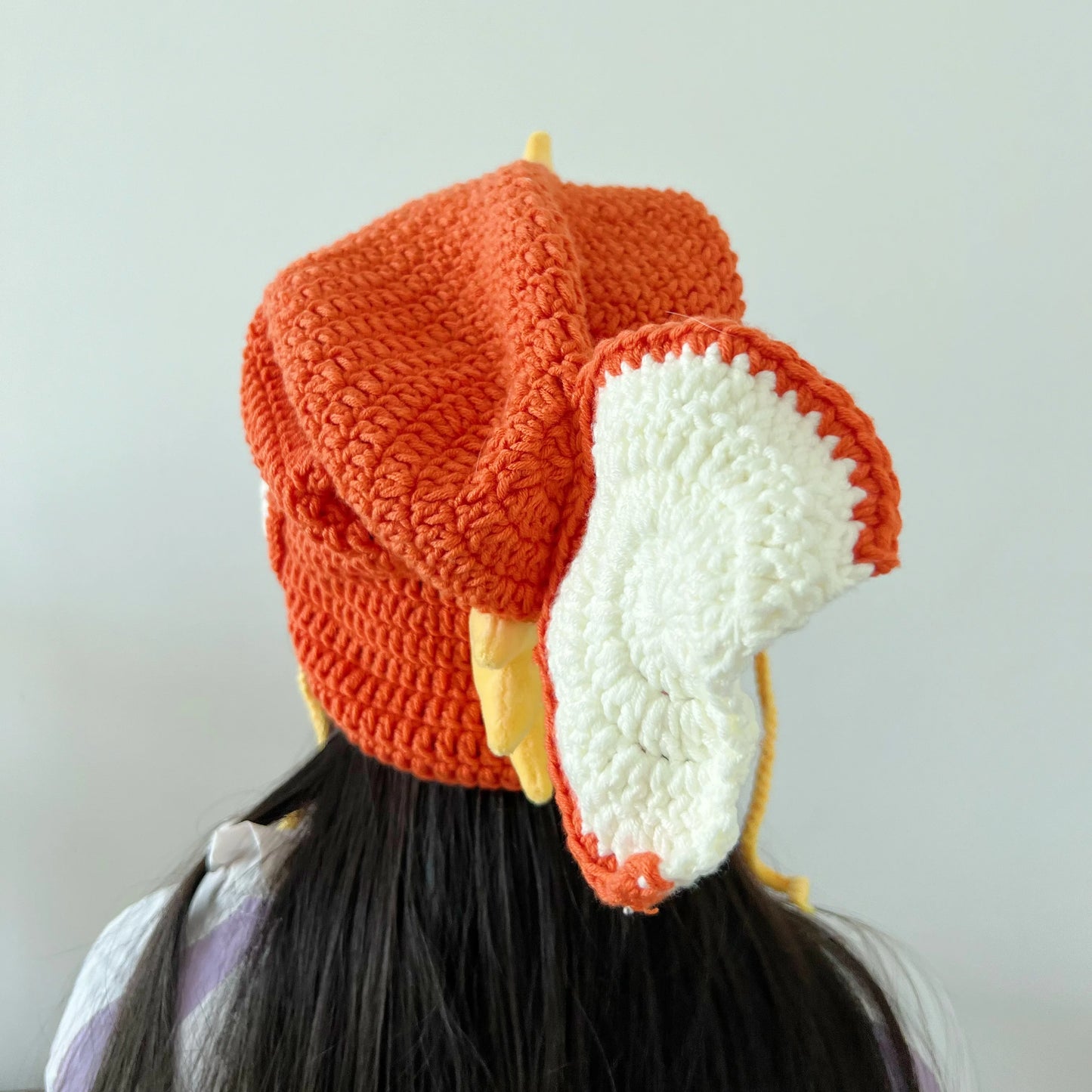 Handmade Crochet Fish Head Beanie – Unisex Knit Hat