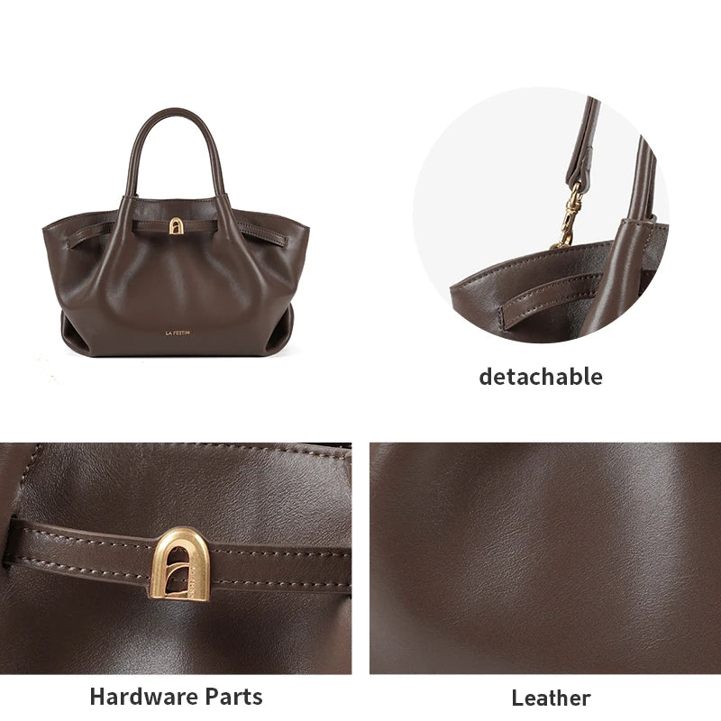 LA FESTIN Original Handbags Women Trend Shoulder Bag Female Bags Large Capacity Tote Bag Crossbody Bag Fashion Designer Lady Bag