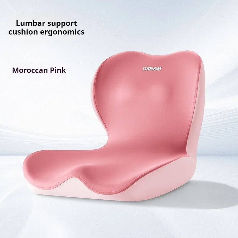 Upgrade "L" Shape Memory Foam Orthopedic Cushion Comfort Ergonomic Design Back Coccyx Pillow Car Seat Office Chair Pain Relief