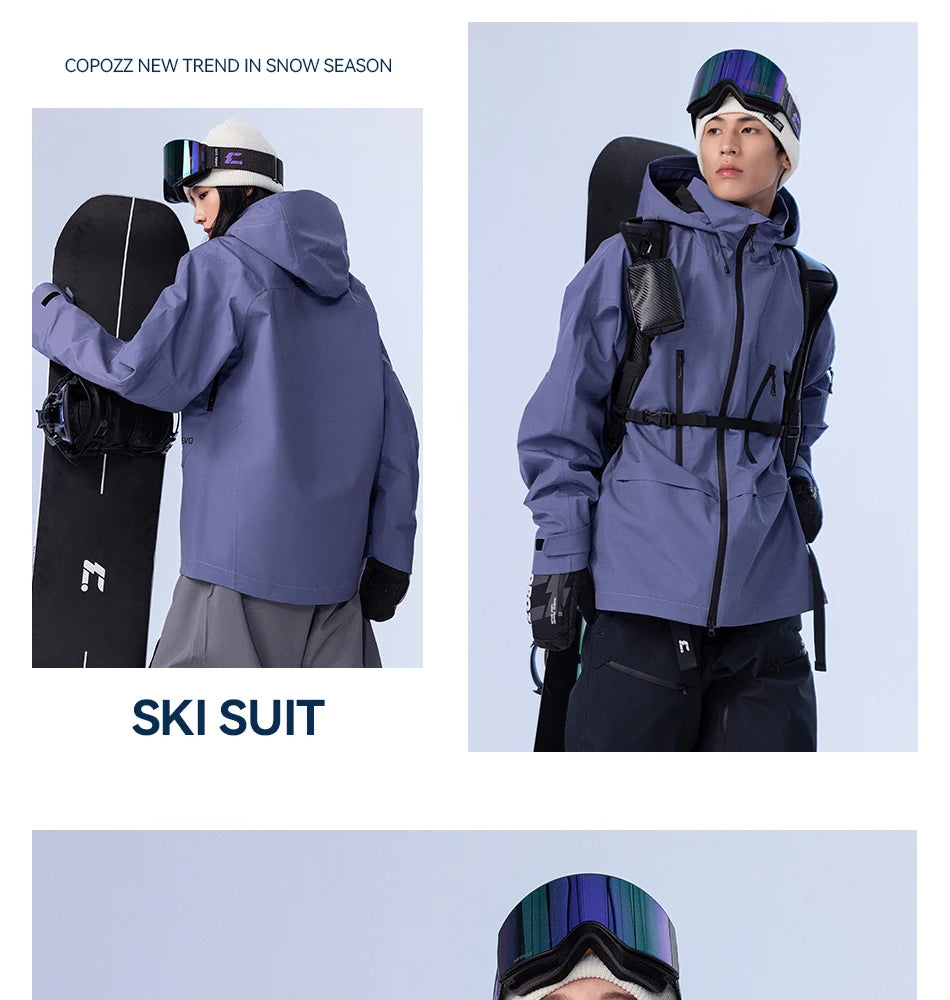 High-Performance Waterproof Ski & Snowboard Jacket
