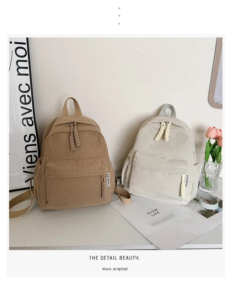 Fashion Travel Girl Book Bag Large Capacity Student Backpack College School Bag Women Backpacks for Commuting bolsa feminina