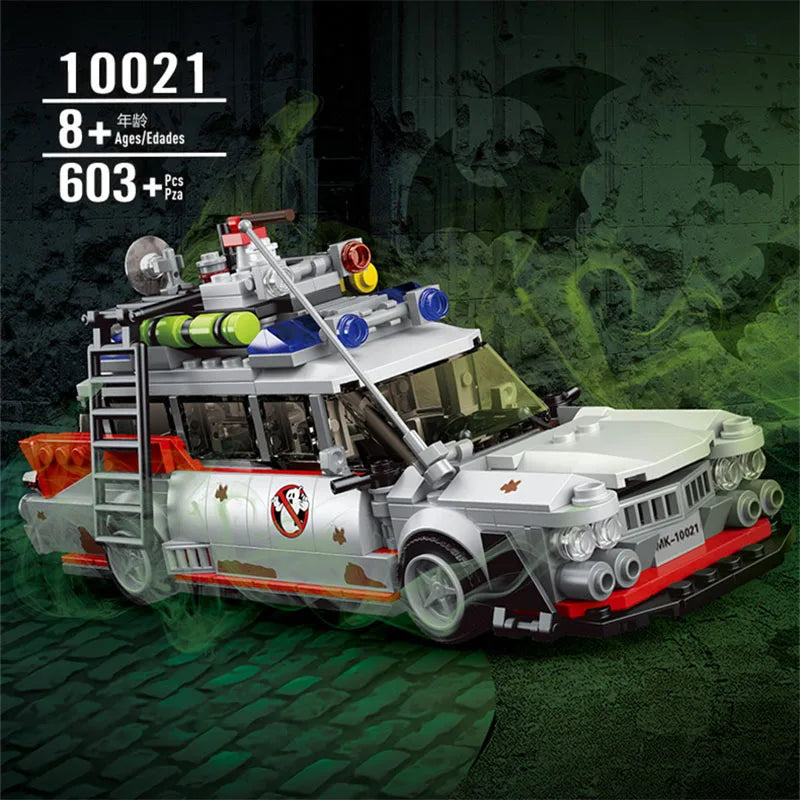 10021 Zombies Ghost Hunting Squad Assembling car toy building blocks