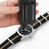 Militado ML05 Vintage Watch VH31 Sweep Second Movement Domed Sapphire Crystal With High Clear AR Coating Luminous 38mm Watches
