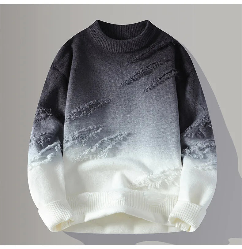 Men’s Classic Thick Knit Crewneck Sweater