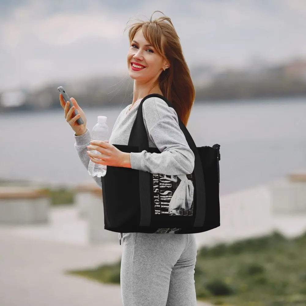 Custom The Eras Tour 1989 Taylor's Swift's American Pop Singer Tote Bag Women Large Capacity Beach Gym Travel Bags