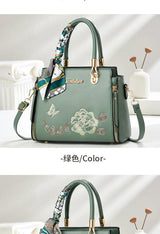 Women's Patchwork Shoulder & Crossbody Bag