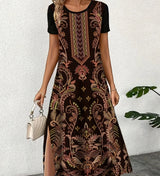Elegant Loose-Fit Temperament Dress