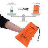 3-in-1 Waterproof Rain Poncho | Hooded Outdoor Rainwear