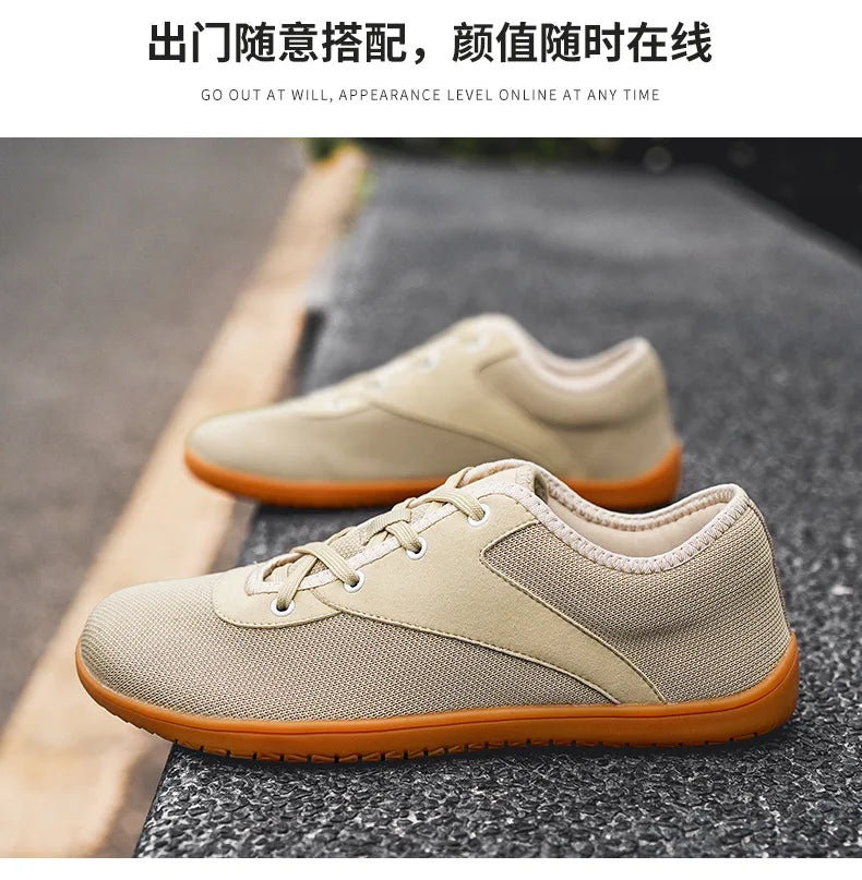Men's Lightweight Breathable Lace-Up Shoes