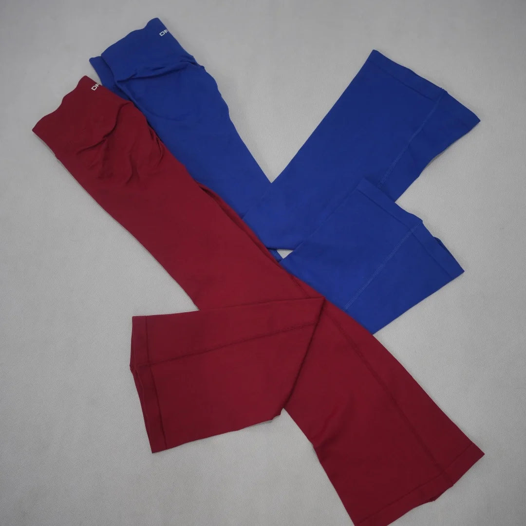 Women's Flare Yoga Pants with Stretch Waist