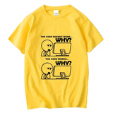 Men's Funny Programmer Cotton Blend T-Shirt