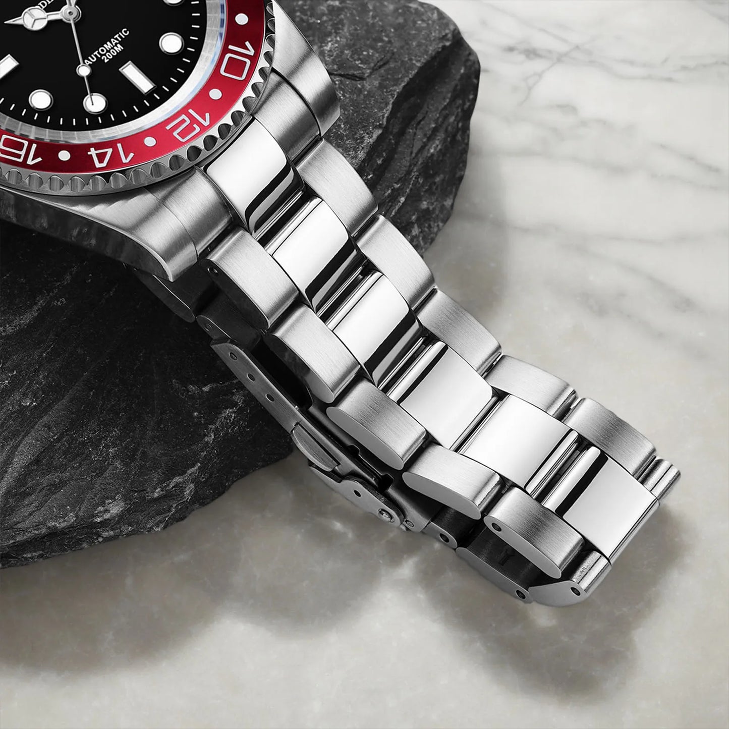 ADDIESDIVE Sapphire Glass Automatic Mechanical Watch Japan 8215 Stainless Steel AD2503 Reloj Hombre Waterproof NEW Diver Watches