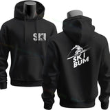 Men's Ski & Snowboard Graphic Hoodie for Fall and Winter