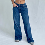 Y2K Baggy Straight-Leg Jeans