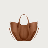 Luxury Wing Tote Bucket Bag – Large Capacity Y2K Pleated Handbag