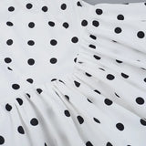 Polka Dot Halter Mini Dress