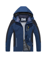 Men's Waterproof Hiking Jacket Large Size Windproof Windbreaker Camping Hunting Running Trekking Fishing Coat Men Outdoor