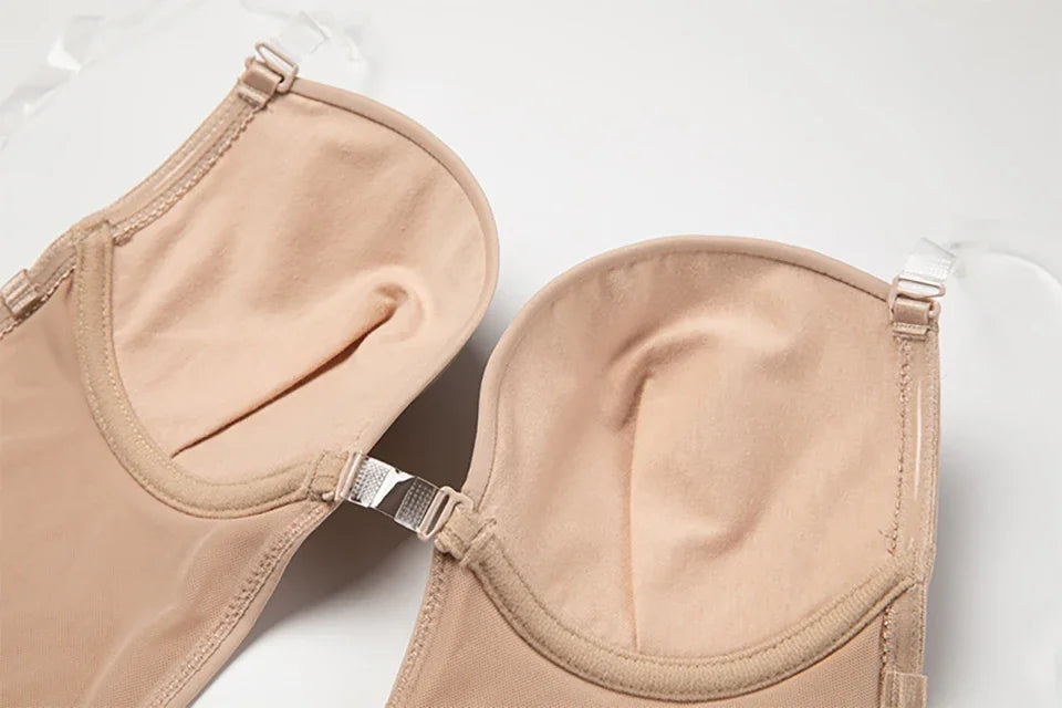 Deep V-Neck Body Shaper