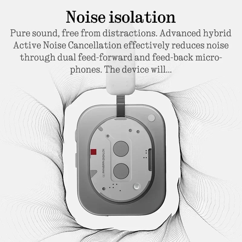 Nothing Headphone (1) Up to 80 hours of playback